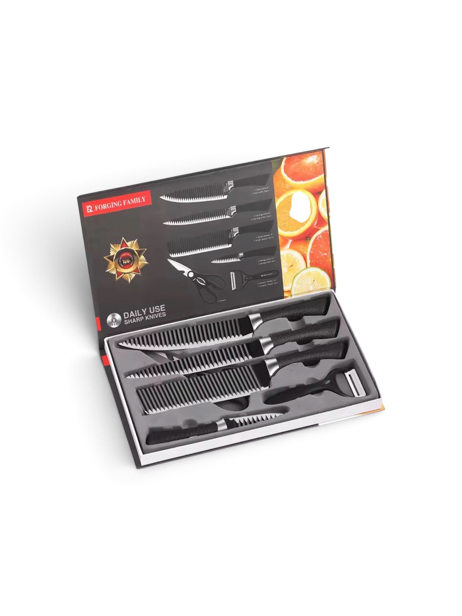 Juego de Cuchillos de Cocina Antiadherentes