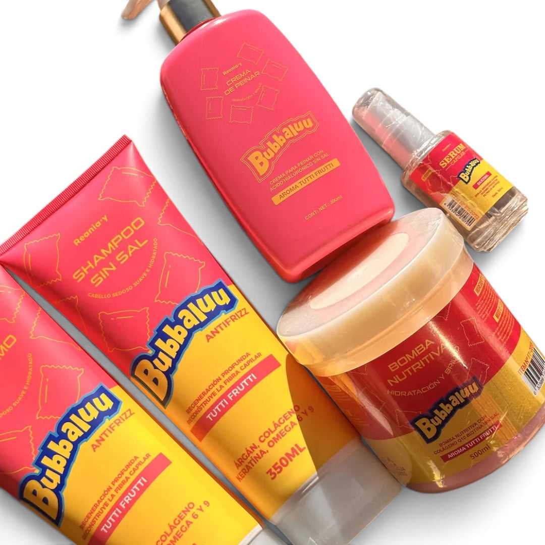 Kit Tratamiento Capilar Bubbaluu Tutifutti